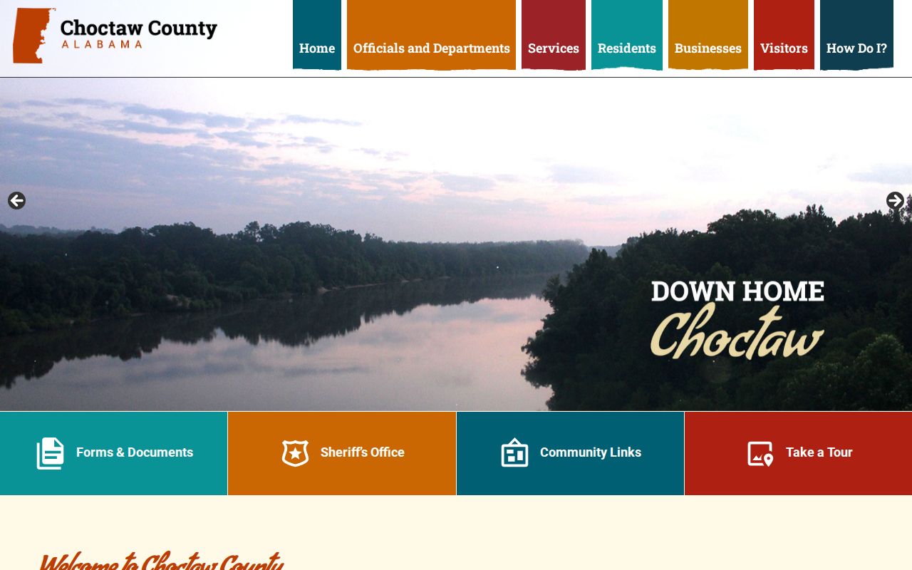 Choctaw County criminal history official county homepage